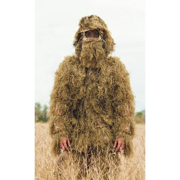 5-Piece Ghillie Suit Desert - Medium/Large