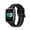A, variant on Gray Silicone Sport Watch Band Compatible with ID205L Smartwatch 19mm Sweat-Proof Breathable Durable Quick-Release Replacement Strap Accessory G