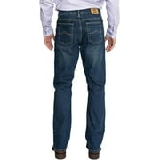 FULL BLUE 5 Pocket Denim Jeans, Regular Fit, Performance Stretch, Blue-Black, 44x32