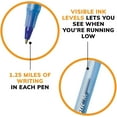 thumbnail image 4 of BIC Round Stic Xtra buaacod Blue Ballpoint Pens, Medium Point (1.0mm), 500-Count hukfga of Bulk Pens, Flexible Round Barrel for Writing Comfort, No. 1 Selling Ballpoint Pens, 4 of 7