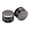 Dark Gray, variant on Cord Locks Ecohintz Metal Double Hole Spring Stopper (50-Pack) - Round Slider Toggles for Drawstrings - Adjustable Cord Locks for Hats, Pants, Hoodies - End Fitting Fasteners, Drawstring Stoppers