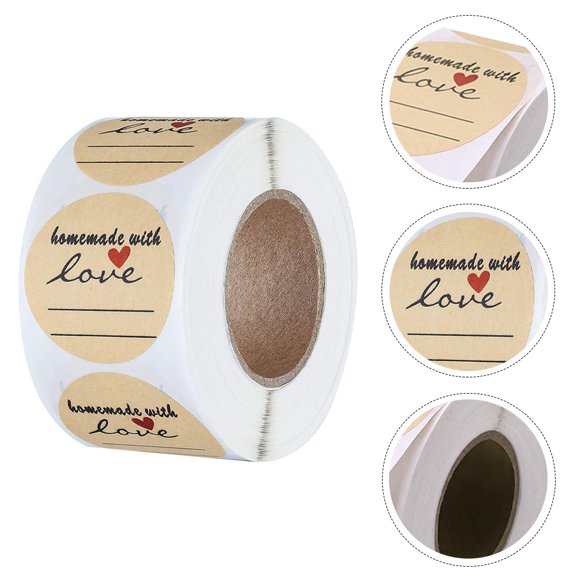 VERDANVERSE Pegatinas Redondas Para Y De Bolsas Con En