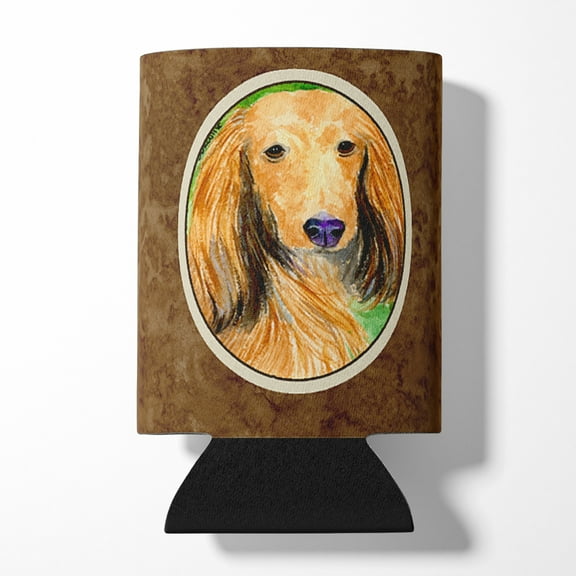 Caroline's Treasures SS8790CC Dachshund Can or Bottle Hugger, Can Hugger, multicolor