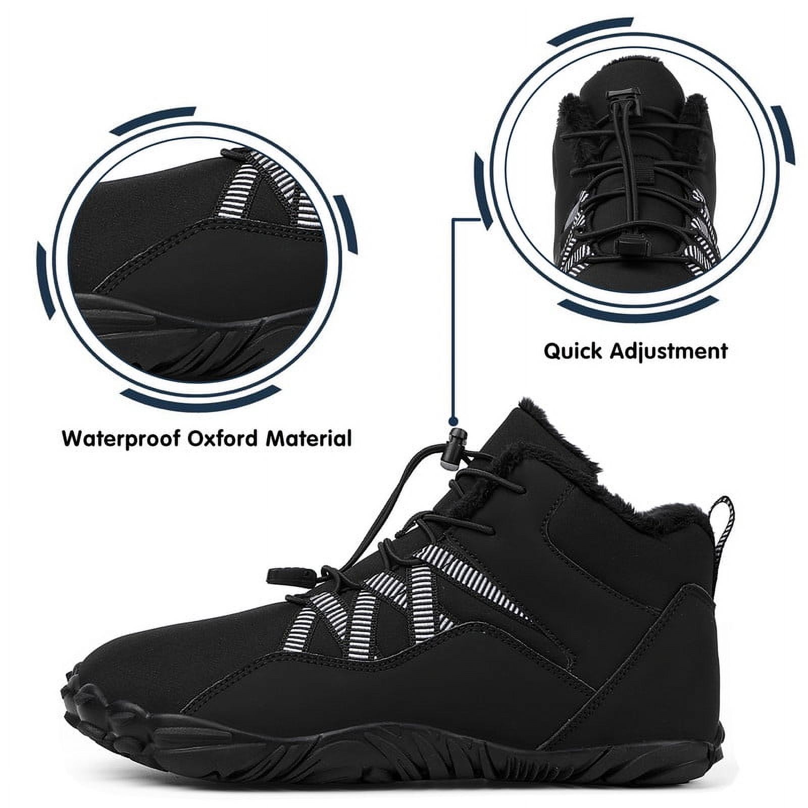 Stepedia Unisex Winter Snow Boots Waterproof Hiking photo 6