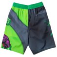 thumbnail image 2 of Marvel Avengers Hulk Toddler Boys Swim Trunks Bathing Suit Black 3T, 2 of 5