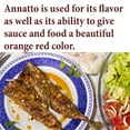 thumbnail image 4 of The Spice Way Annatto Seed - Latin American & Caribbean cuisine – Powdered Spice - Achiote Powder - All Natural - Resealable Pouch – 8 oz., 4 of 8