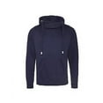 thumbnail image 3 of Men's 80/20 Heavyweight Cross Over Neck Hooded Sweatshirt 2XL OXFORD NAVY, 3 of 5