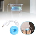 thumbnail image 1 of Sweet Donut Humidifier Mini Cute Mist USB Humidifier Car Travel Float Air Purifier Diffuser Hot Water Humidifiers for Bedroom Color Changing Glass Rotating Night Light Boy Bedroom Portable Face, 1 of 3