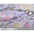thumbnail image 3 of Soimoi Cotton Duck Fabric Leaves & Palm Fruits Printed Craft Fabric by the Yard 42 Inch Wide, 3 of 3