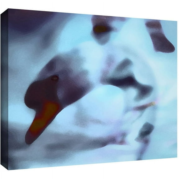 Dean Uhlinger "Swan Impression" Gallery-Wrapped Canvas