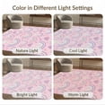 thumbnail image 7 of ODIKA Whimsical Purple Curved Geometric Playful Unicorn Pastel for Playroom, Bedroom, Reading Nook, Pet Friendly & Kids Safe Play, 7 of 7