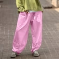thumbnail image 6 of Dxzfnsa Womens Sweatpants Cargo Fleece Lined Baggy Athletic Jogger with Pockets 2025 Casual Trendy Pants Fall Outfits Joggers for Women(Pink,S-5XL), 6 of 9