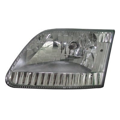 Go-Parts OE Replacement for 1997 - 2003 Ford F-150 Headlight - (Base 4.2L, 4.6L, 5.4L Standard Cab Pickup + Base 4.2L, 4.6L, 5.4L Extended Cab Pic Performance FO2505101 Replacement For Ford (Best Pickups For Sg Standard)