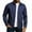 Navy Jacket fot Men, variant on Mens Lightweight Jackets Full Zip Business Casual Solid Lapel Windbreaker Fall Golf Coat Jacket with Pockets Navy XL