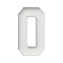 2.3Ft Balloon Number Frame, Large Cardboard Digital Stand With 0-9 Number Range, Pre-Cut Easy Assemble Kit For Birthday Anniversary Christmas Party Decorations