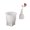 C, variant on Elegant European Styles Striped Vase Moulds Hydroponic Plant with Silicone Mold Hydroponics Test Tube Suitable for Flower