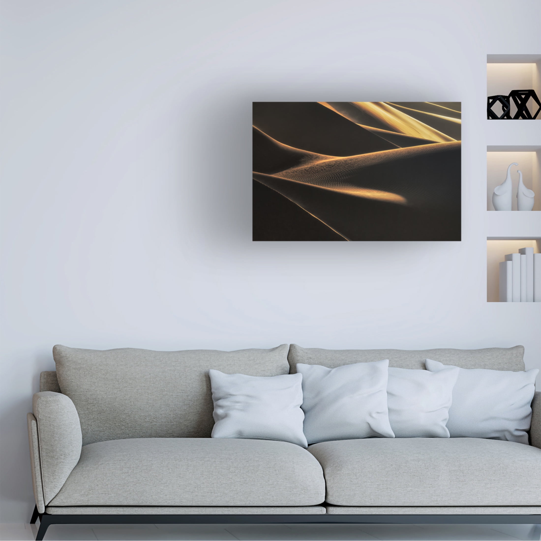 Canvas Wall Art - Babak Mehrafshar EFIAP 'Light Caress' Wall Art for Living Room, Bedroom, or Office Décor by Trademark Fine Art - 32 x 22 Inches