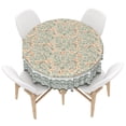 thumbnail image 6 of Lfeey Mandala Vintage Round Tablecloth, Wipeable Oil-Resistant Polyester Tablecloth, 60 inches, 6 of 6