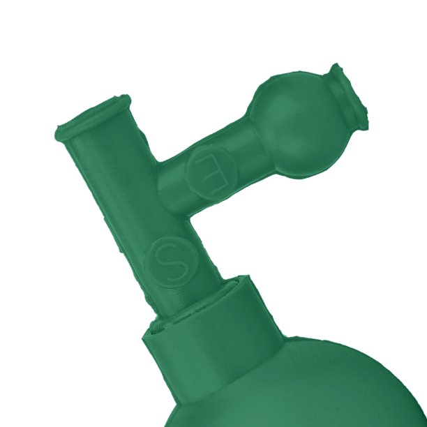 Bulbo de Succión Bulbo de Succión de Caucho de Laboratorio Bulbo de Caucho de Cuentagotas Rojo Verde Llenadora de Pipeta Cuantitativa de Presión Segura Opcional con 3 ANGGREK Otros