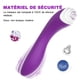 thumbnail image 5 of Vibrador de clítoris con lamiendo 2 en 1, estimulación del punto G del pezón del clítoris, 9 modos de vibración y lamiendo, juguetes sexuales para adultos impermeables recargables por USB para mujeres, 5 of 7