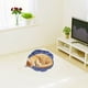 thumbnail image 3 of Fiudx Cama Redonda para Mascotas, Diseño de Cuerda Ajustable, Tela Polar Suave, Cómoda y Acogedora para Perros y Gatos, Uso Durante Todo El Año, Fácil de Limpiar, 45 Cm de Diámetro, Adecuada para Mas, 3 of 3