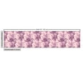 thumbnail image 3 of Ambesonne Floral Fabric by the Yard Upholstery, Hydrangeas and Roses Retro, 10 Yards, Pale Purple and Soft Pink, 3 of 5
