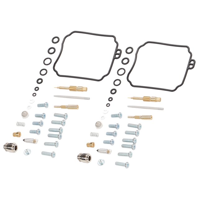 Kit de reconstrucción de carburador de motocicleta, juego de 2 piezas Juego de reparación de carburador de motocicleta Kit de reparación de juntas de carburador de motocicleta Diseñado para precisión