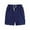 F4 Blue, variant on Likimi Children Boys Shorts With Pocket Elastic Waistband Solid Color Comfort Soft Fashionable Summer Shorts White Size 6-7 Years