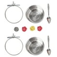 thumbnail image 1 of unbranded 8Ud Para Alimentación De Loro Inoxidable Con Y Accesorios Duraderos, 1 of 8
