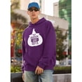 thumbnail image 2 of Creepy And Cute Halloween Hoodie Men -Image by Shutterstock, Male 4X-Large, 2 of 4