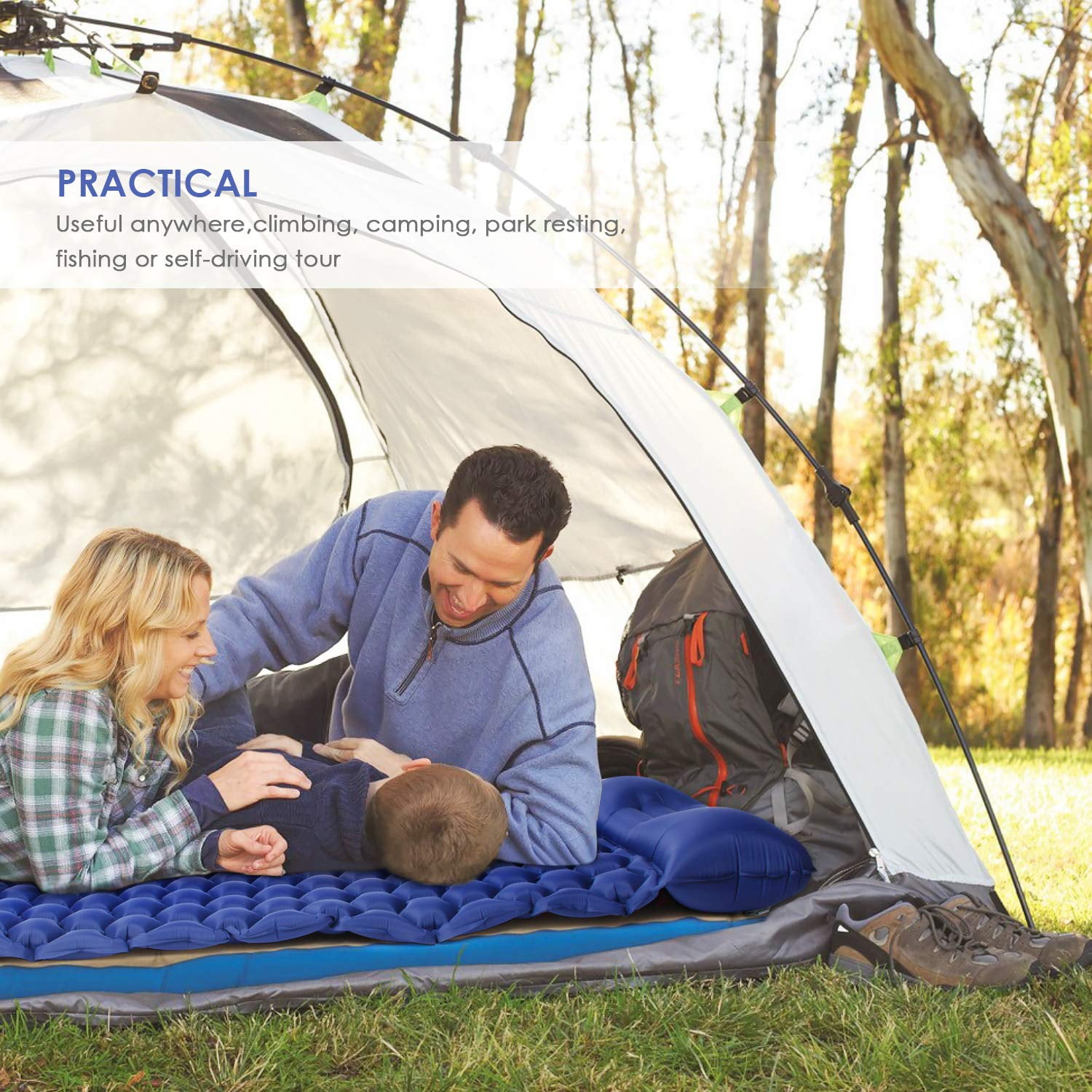 Best camping sleeping pad for two online