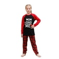thumbnail image 3 of Odeerbi Matching Family Christmas Pajamas Sets Xmas Family Home Wear Sets 2024 Casual Printed Top with Bottom Outfits Loungewear Sleepwear Jammies for Kids, 3 of 6