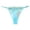 Light Blue, variant on Womens String Plus Size Underwear Mesh Embroidered Comfor Panties Funny Sexy Lifting Thongs Cutout Flattering (Purple, M)