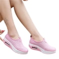 thumbnail image 3 of YOUYEDIAN Orthopedic Shoes for Women Arch Support Sneakers Lightweight Non Slip Slip on Walking Shoes Mesh Stretch Comfort 2026 New Foam Shoes (Light pink), 3 of 6
