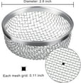 thumbnail image 5 of 2 Pack RV Vent Covers - 2.8 Inch Stainless Steel Mesh Screen for RV Furnace & Water Heater Vents - Flying Insect, Bug & Rodent Proof - Universal Fit for Most RV, Camper & Trailer Models, 5 of 7