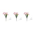 thumbnail image 1 of Ramo de flores artificiales Naiovety Decoración para el hogar boda Rosado, 1 of 6
