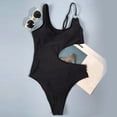 thumbnail image 2 of Aayomet One Piece Swimsuit Slimming Ruffle Swimsuit One Piece Lace Swimwear,Black S, 2 of 5
