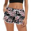 thumbnail image 1 of Swimsuit Women Women Drawstring Board Short Quick Dry Stretch Novelty Pattern Swimsuit Swimwear, 1 of 8