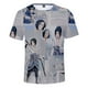 thumbnail image 1 of Naruto camiseta de manga corta Causal Tops Anime suelto Tee cuello redondo gráfico Sasuke Kakashi camisa Unisex más el tamaño, 1 of 3