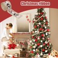 thumbnail image 2 of Christmas Ribbon - Ribbons for Crafting | Wired Christmas Ribbons | Snowman Strap for Crafts | Party Ornament | String Burlap Decorative 5.46 Yard for Homecoming Hair Flower Birthday Party Tree, 2 of 9