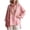 Pink, variant on Long Sleeve Shirts for Women Fashion Solid Color V Neck Long Sleeve Tops Blouses Slit Short In Front Long Back Top Loose Workout Tops Cotton Long Sleeve Blouses 2026