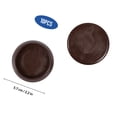 thumbnail image 2 of SWETRACE 10Ud Protectores De Para Muebles Plástico Color Marrón Oscuro Antideslizantes, 2 of 6