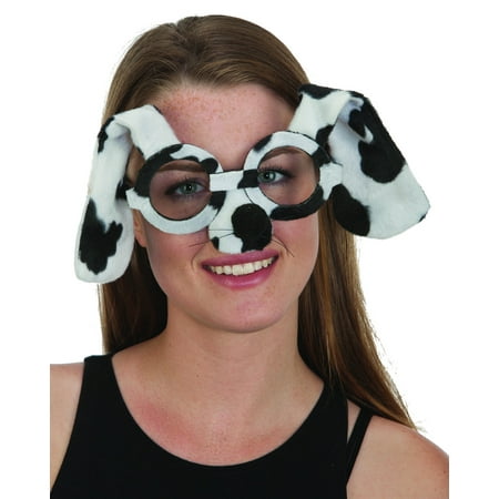 Adults Animal Diva Dalmation Pet Dog Eye Glasses Costume Accessory