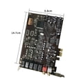 thumbnail image 2 of PCI-E Creative Sound  Audigy PCIe RX 7.1 Sound Card with High Performance Headphone Amp, 2 of 7