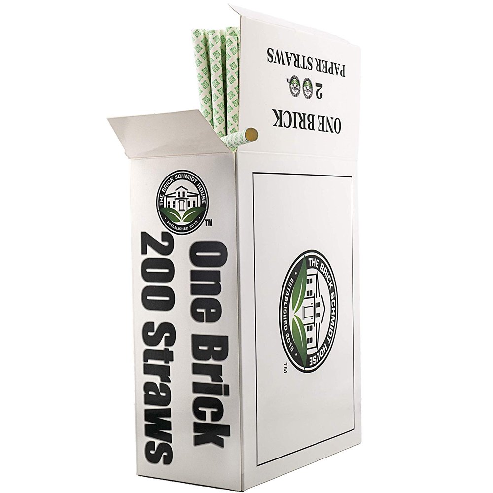 Large Diameter Paper Straw .3125' 8 mm Perfect for Thick Beverages