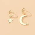 thumbnail image 4 of Pendientes para mujer, regalos para mujer, pendientes de temperamento de tendencia de moda occidental, pendientes de estrella y damas, pendientes de moda, 4 of 5
