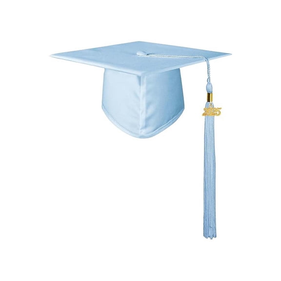 Fgnfyis Winter Hats for Women Graduation Hat School Unisex Student Graduation Cap for Adult Sky Blue