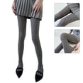 thumbnail image 2 of ZPAQI Women Autumn Slimming Stockings Pantyhose Dark Floral Patterned Silky Tights, 2 of 20