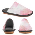 thumbnail image 4 of IAUYY Memory Foam House Slippers Suitable for Both Men and Women. Comfortable, Anti-Slip Plush Flat-Bottomed Slippers The Best Holiday Gift A Soft Blush, 4 of 9
