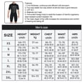 thumbnail image 2 of Greeniant Traje de buceo de alta eficiencia a prueba de frío de una pieza estilo de manga corta transpirable agradable a la piel traje de baño clásico Deportes acuáticos Hombres Negro L Greeniant OD020692-03, 2 of 6